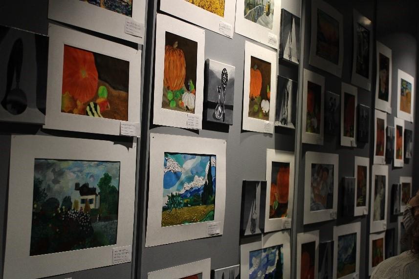 Art Admiration at Assumption: Tuesdays Art Show Success