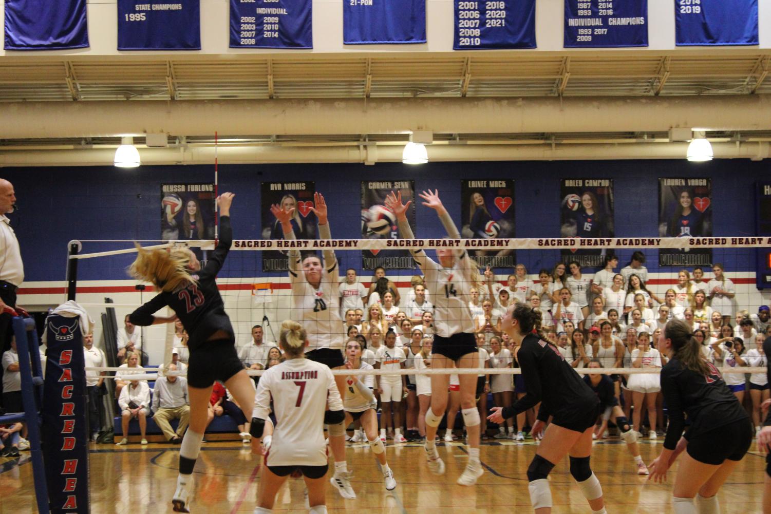 2022 Assumption Vs. Sacred Heart Rivalry Volleyball Games